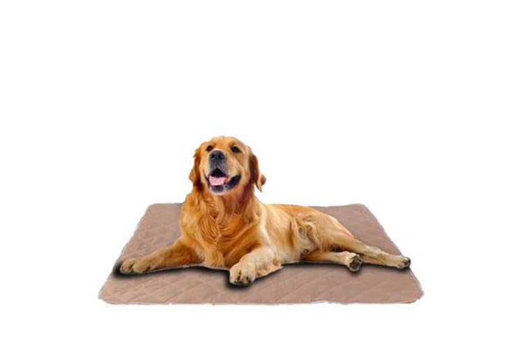 Doglemi Washable Dog Training Pads Reusable Puppy Pee Pad 4-Layer Fast Absorb Mat with Waterproof Non-Slip Bottom for Dogs Indoor Outdoor Car Travel 