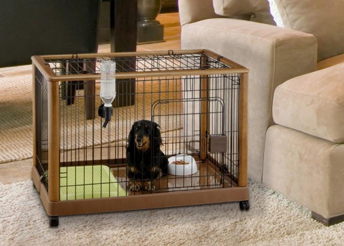 can i move puppy crate from room to room